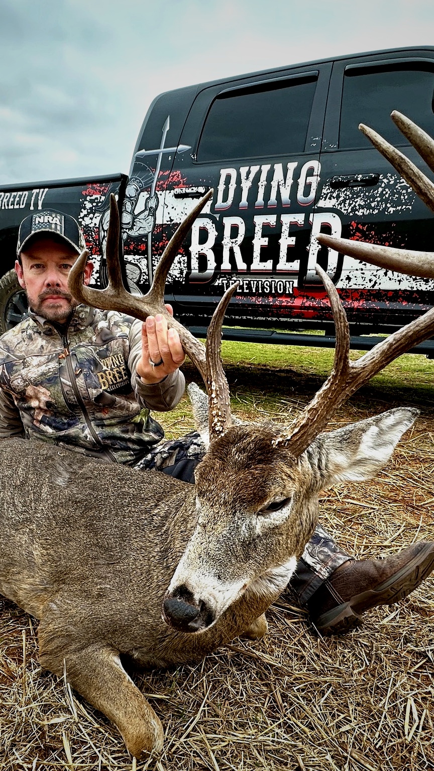 A Dying Breed Television field moment with a whitetail